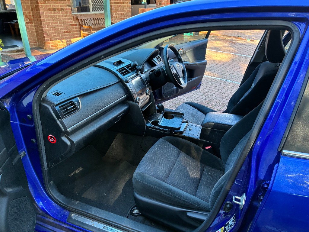 Front interior — dashboard and Atara trim